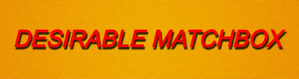 Desirable Matchbox Hans Campbell Doomy